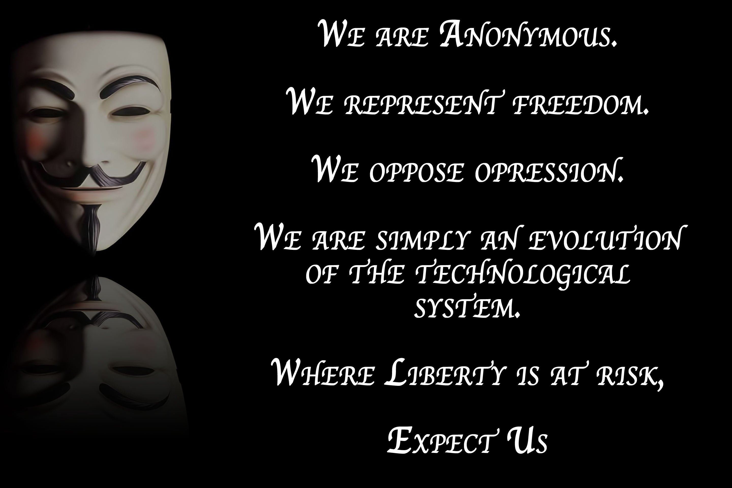 Anonymous hackers blog